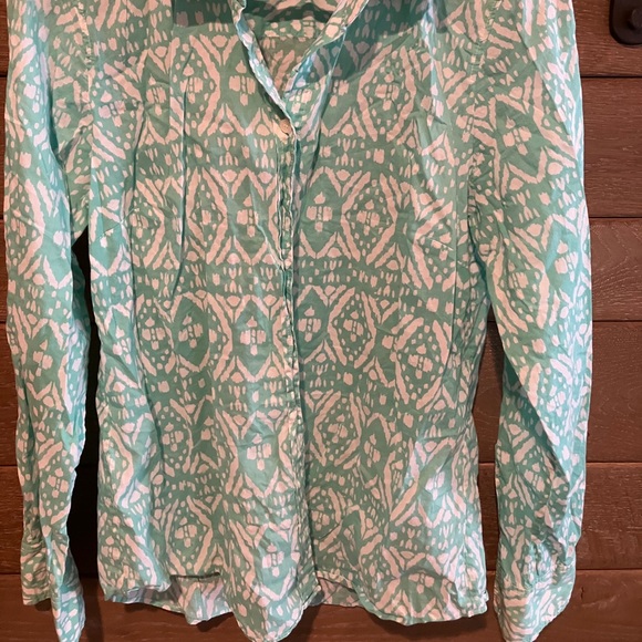 J Crew Womens LS Blouse - Picture 3 of 3